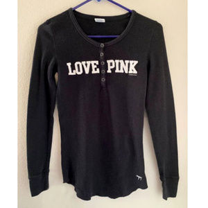 PINK Victoria's Secret black top